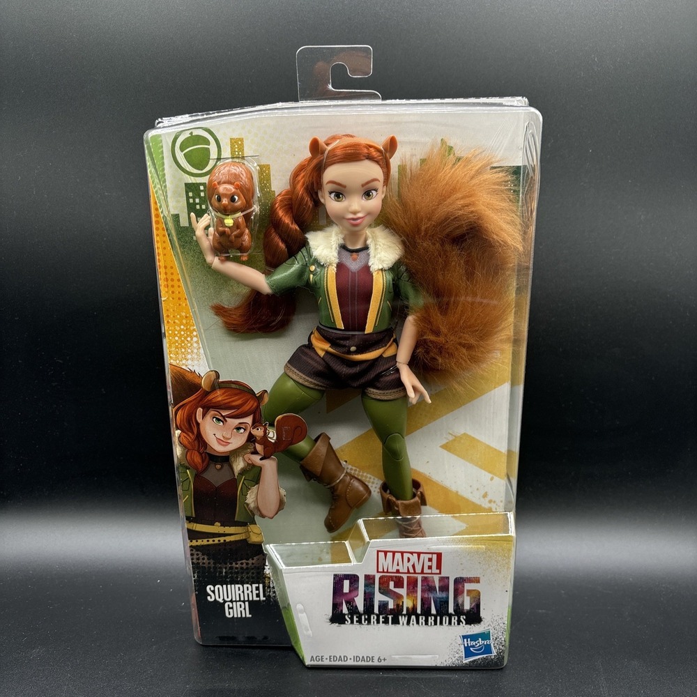 Marvel Rising Secret Warriors Squirrel Girl 2017 New in Box Figure Doll Hasbro
